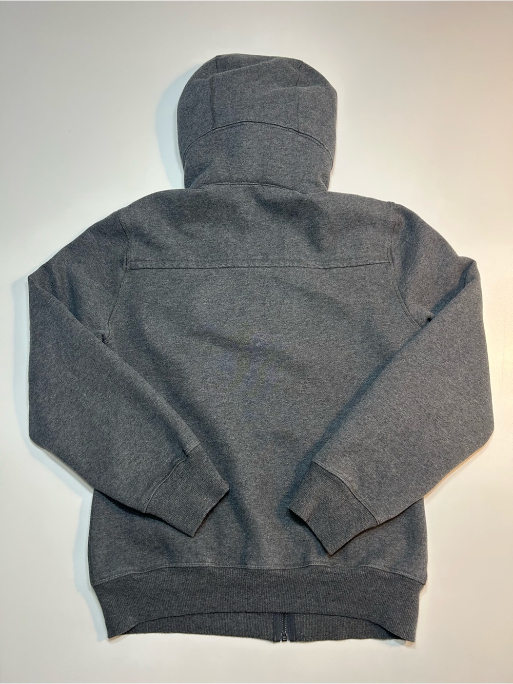 Lululemon Heathered Charcoal Gray Field Shell Utility Full Zip Hoodie Jacket - Picture 5 of 7